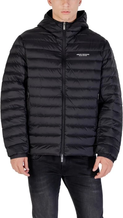 jakne Armani Exchange meshkuj, e zezë
