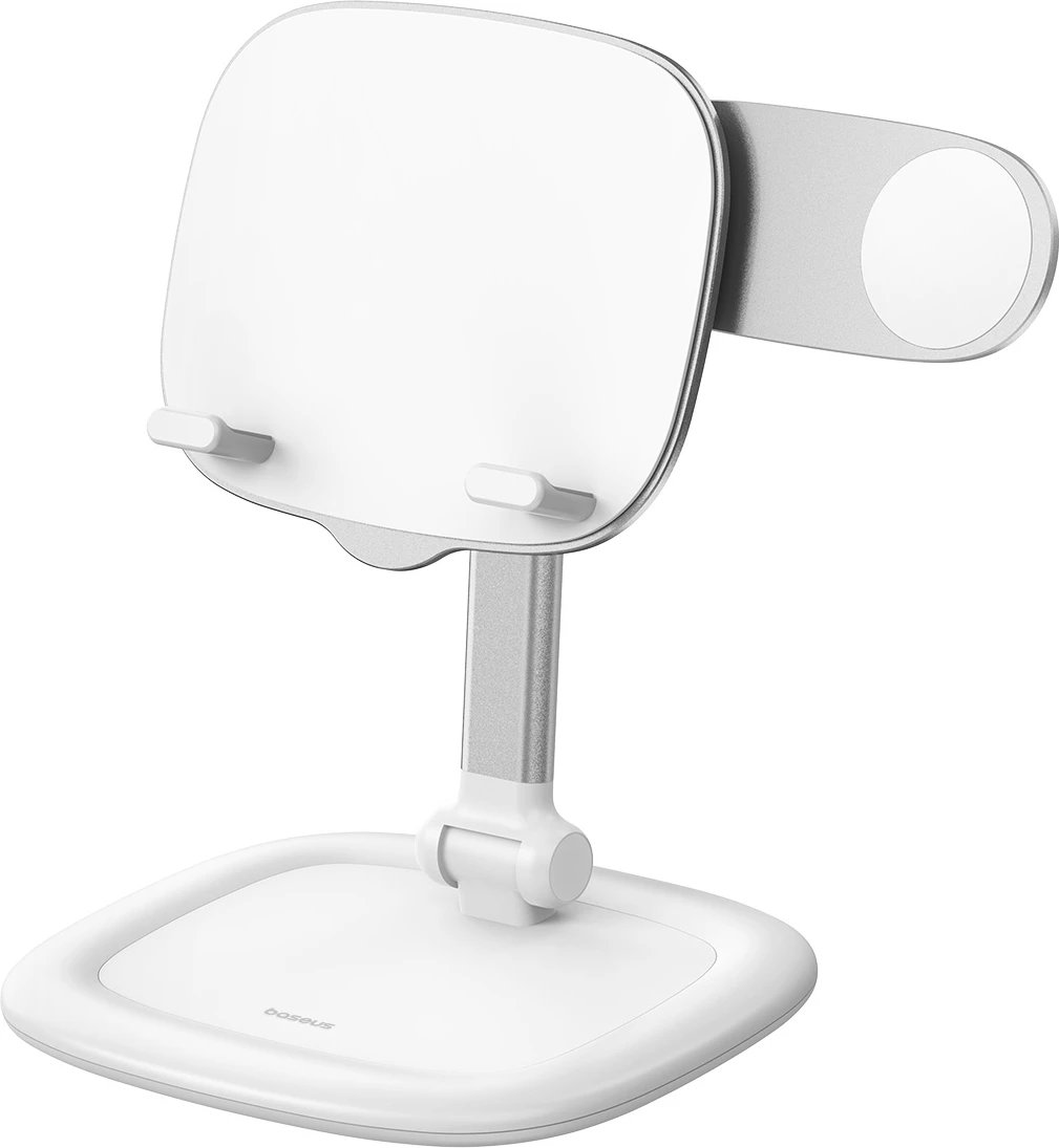 Mbajtës tabletash Baseus Seashell Series, model B10451501211-00, i bardhë