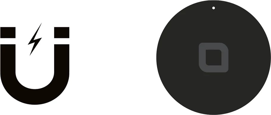 Mbështjellës magnetik për celular SBS TESUNSUPMAGK, për ventilator të makinës, MagSafe, i zi