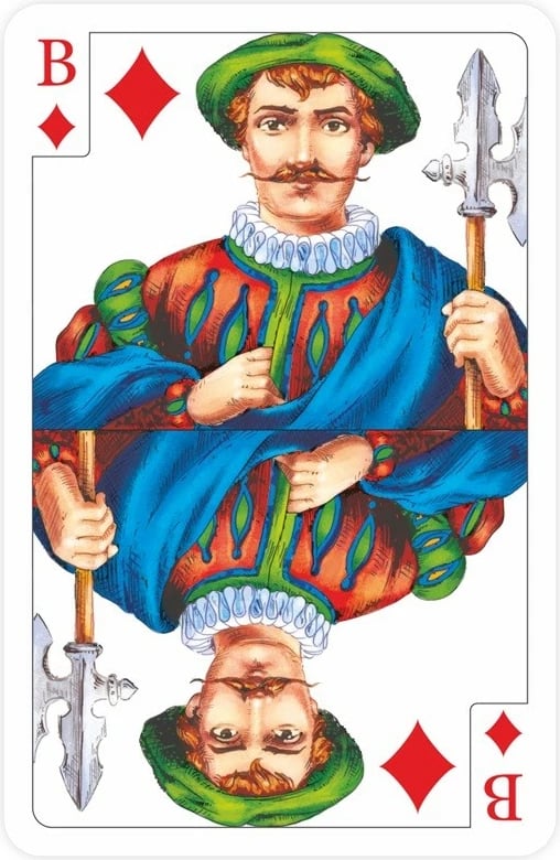 Letra loje Promatek Kukuryku 54 copë, klasik