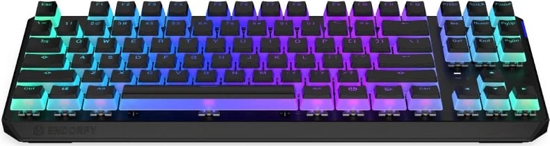 Tastierë Endorfy Thock TKL Pudding EY5A119 - USB, e zezë