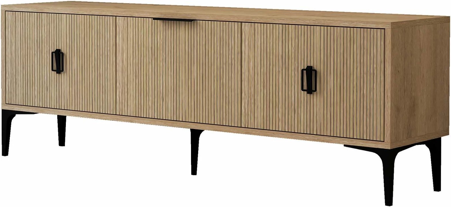 Komodë TV Skye Decor, ngjyrë lisi safir, 3503 Neva