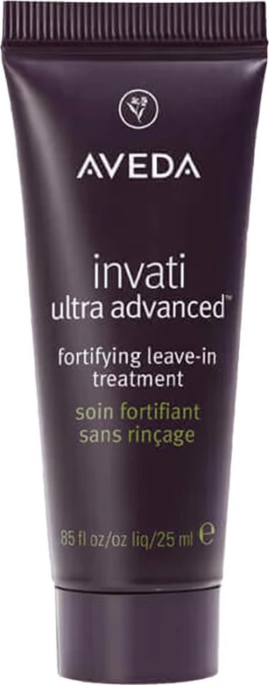 Trajtim pa shpëlarje për flokë Aveda Invati Ultra Advanced Fortifying Leave-In Treatment për femra, 25ml