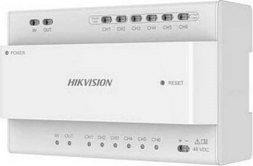 Videofon Hikvision DS-KIS704EY-ACW2, 2 MP, IP65, i bardhë