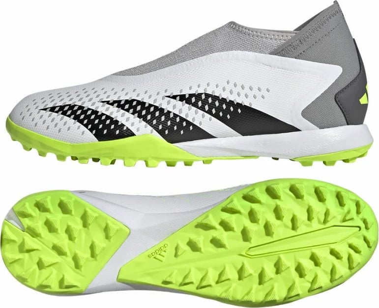 Atlete për futboll adidas Predator Accuracy.3 për meshkuj, të bardha