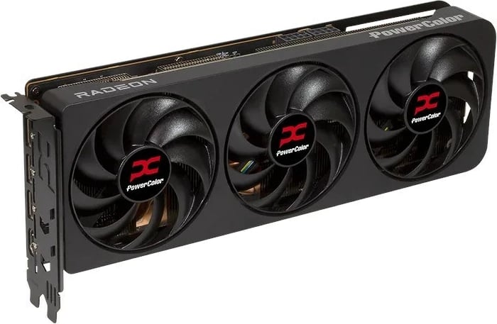 Kartelë grafike PowerColor Reaper RX9070 XT 16G-A, 16 GB, E zezë