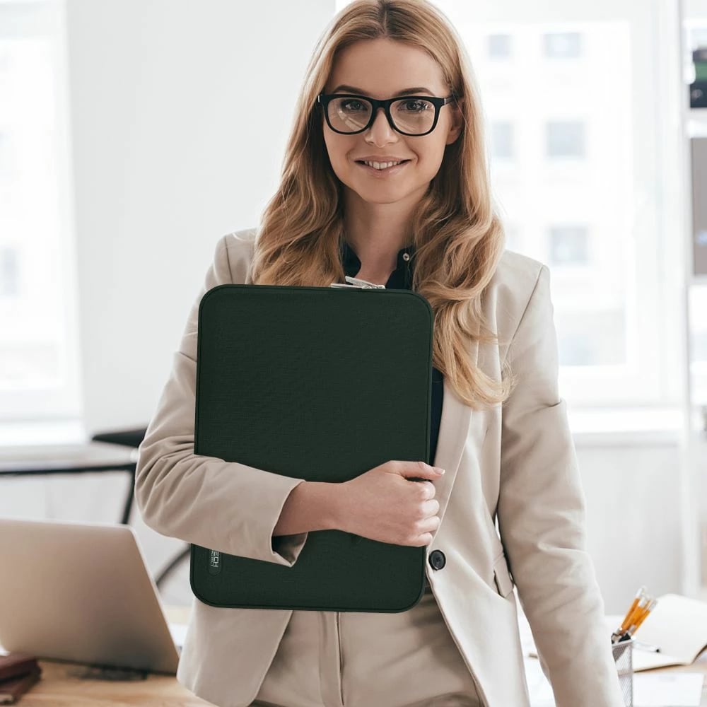 Mbështjellës laptopi Tech-Protect Sleevy 15-16, i gjelbër