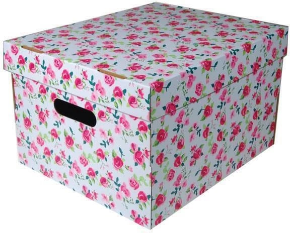 Kuti ruajtëse Next Romantic A4, Lëkurë artificiale, Lule