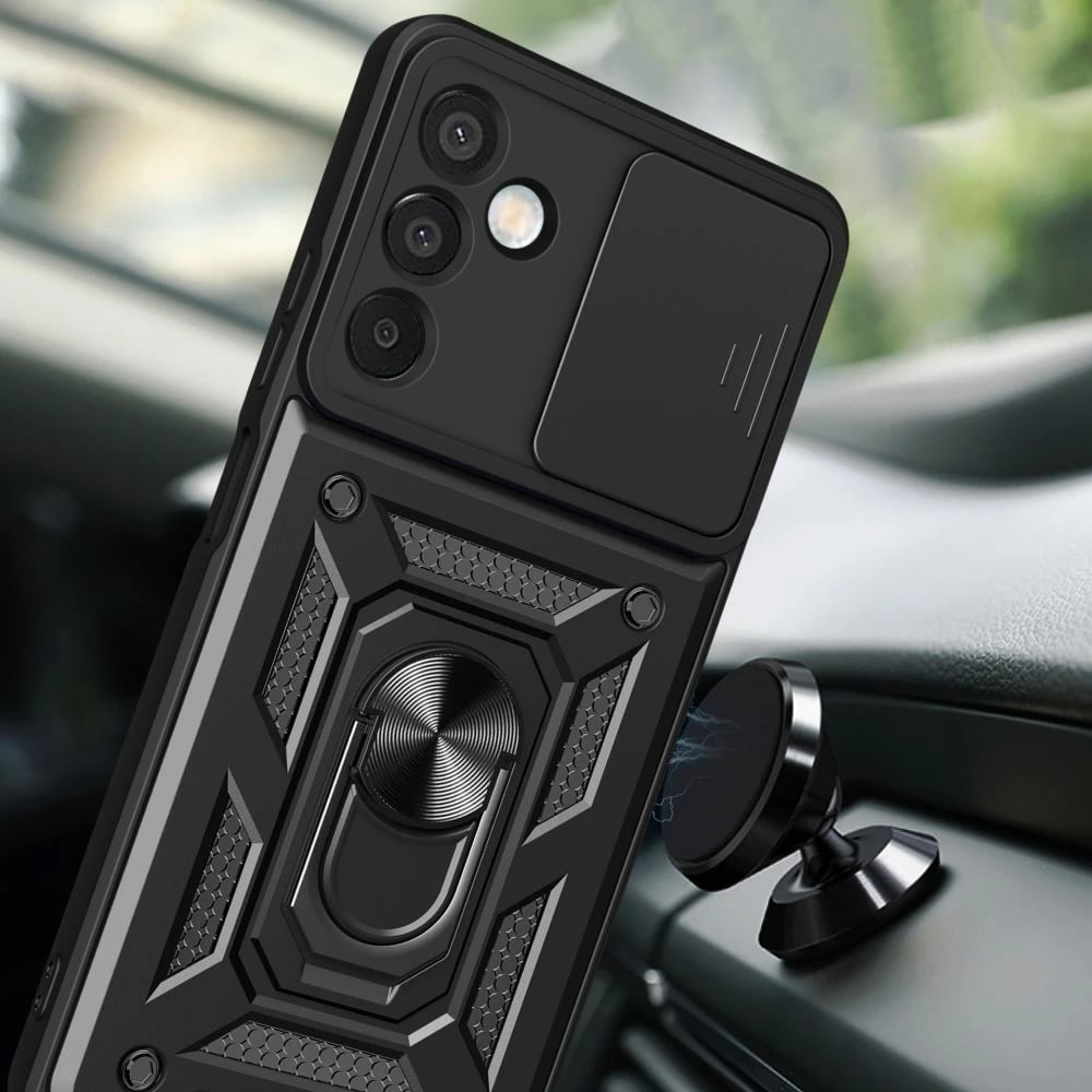 Mbështjellës Tech-Protect CamShield Pro për Samsung Galaxy M15 5G, i zi