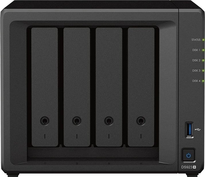 NAS Synology DS923+, 2x HAT3300-6T (2x 6TB)