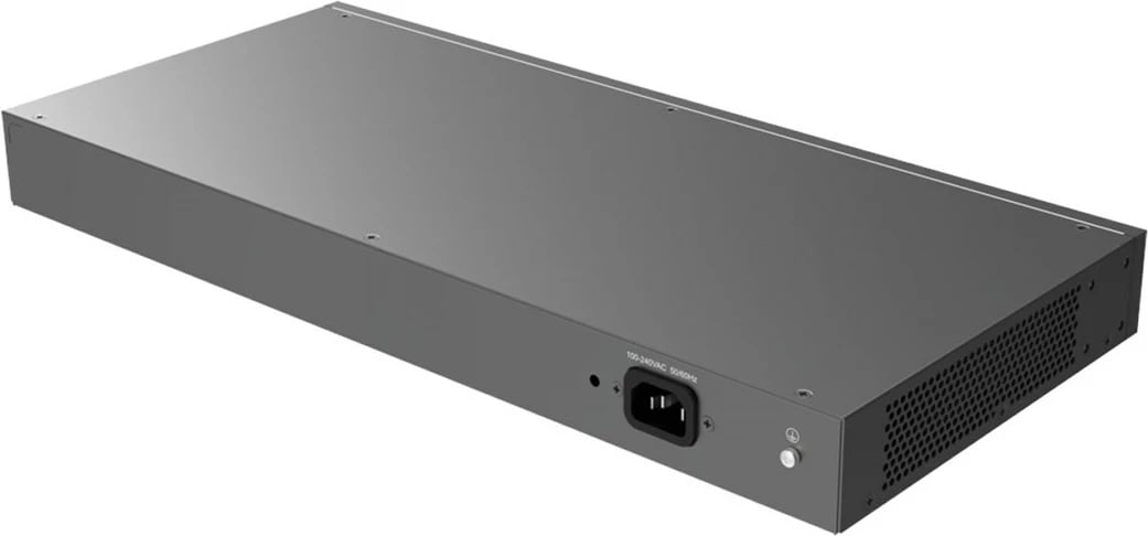 Switch Grandstream GWN 7802, 16GE, 4SFP, i menaxhueshëm, i zi
