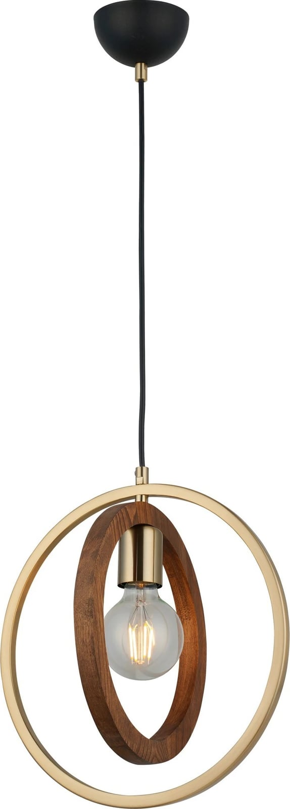 Llambë tavani Opviq, Feno - 52-01, metal dhe dru, ngjyrë antike