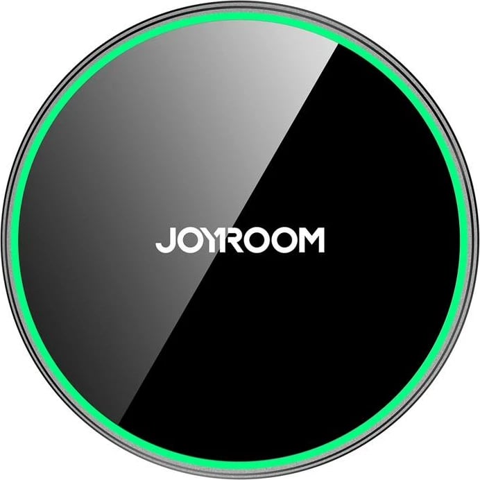 Mbështjellës magnetik me karikim wireless Joyroom JR-ZS412 për makinë, i zi