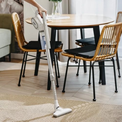 Fshesë me korent vertikale ciklonike Mesko MS 7058, 400W, 0.5L, 14,000 Pa, kabllo 7 m, A+, e bardhë Fshesë me korent vertikale ciklonike Mesko MS 7058, 400W, 0.5L, 14,000 Pa, kabllo 7 m, A+, e bardhë