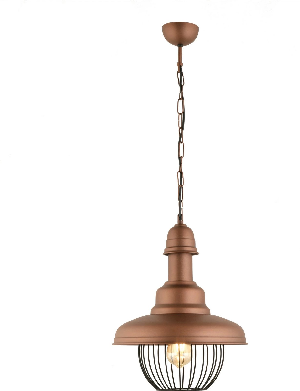 Llambë tavani Opviq, ngjyrë bakri, RT-11 Llambë tavani Opviq, ngjyrë bakri, RT-11