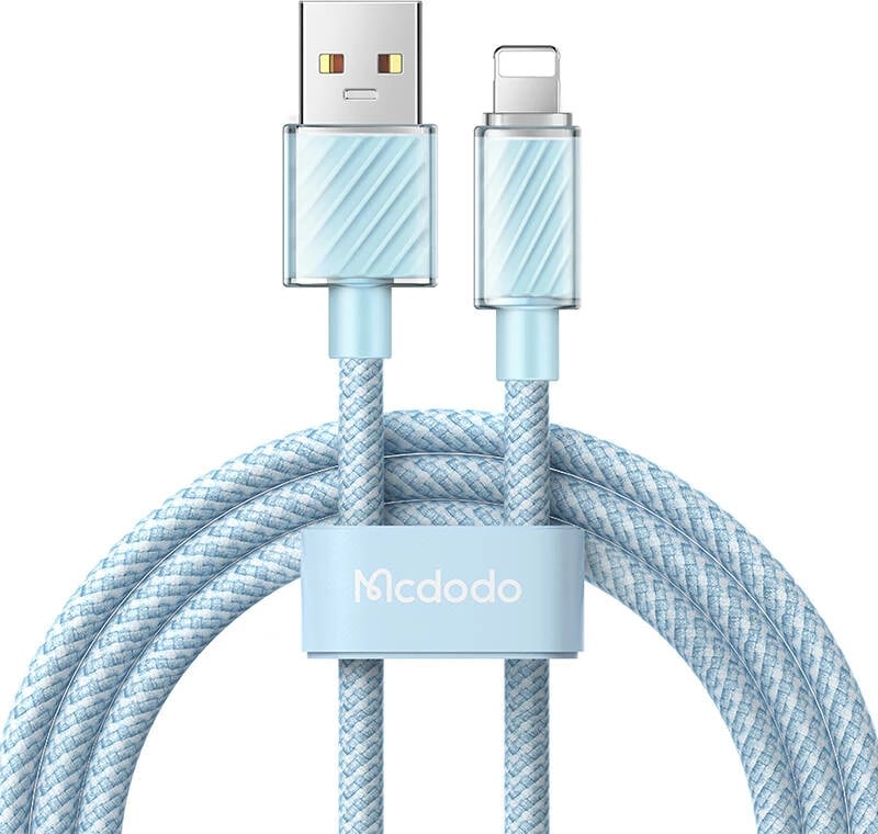 Kabllo USB-A në Lightning Mcdodo CA-3641, 1.2m, kaltër