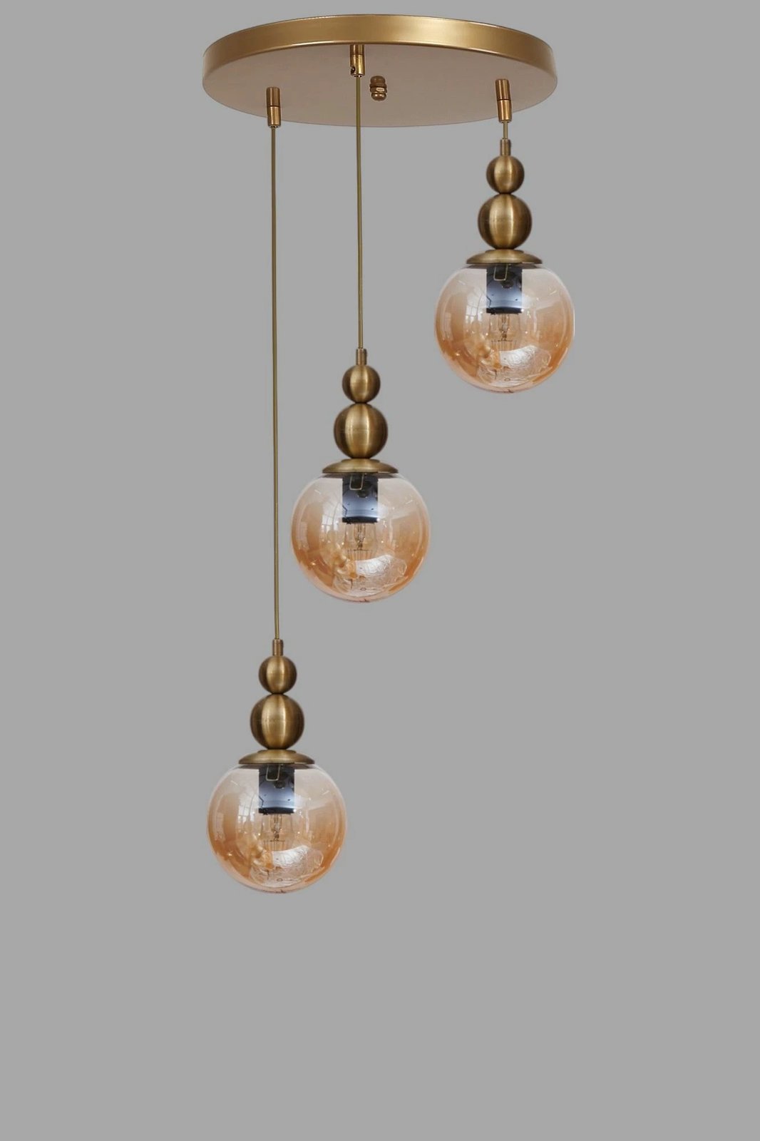 Llambë tavani Opviq, ngjyrë mjaltë dhe ari, 9051-3