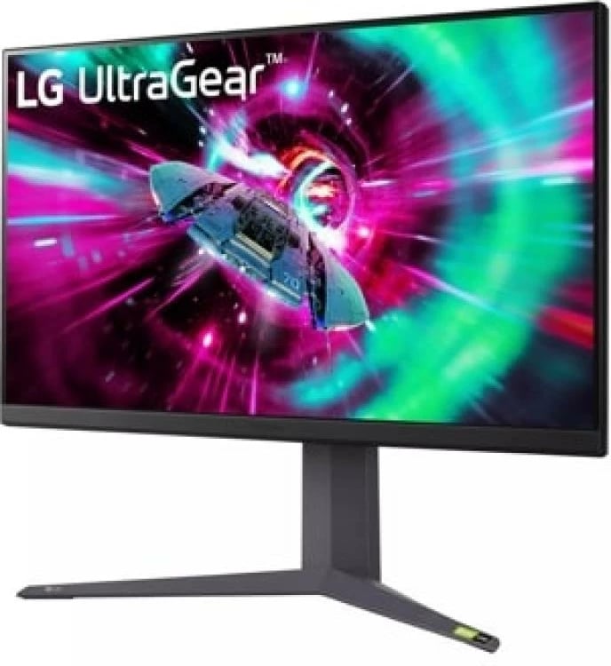 Monitor, LG, 32GR93U-B (32GR93UB/32GR93U-B.AEU), 32", i sheshtë LCD, e zezë/gri