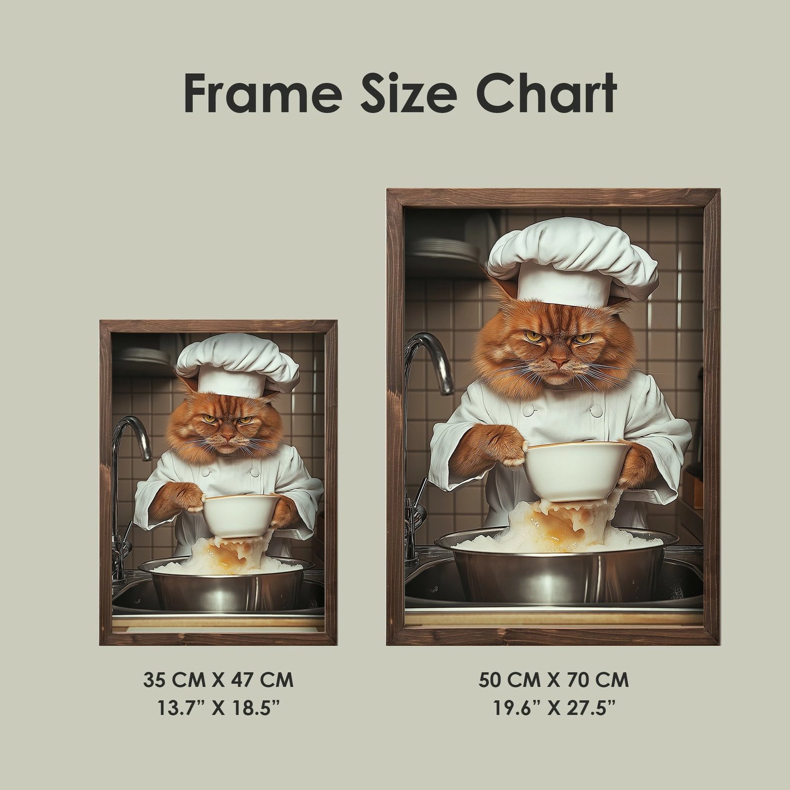 Pikturë dekorative me kornizë MDF, Wallity, shumëngjyrëshe, TUN097-XL, 50x70x3.5cm