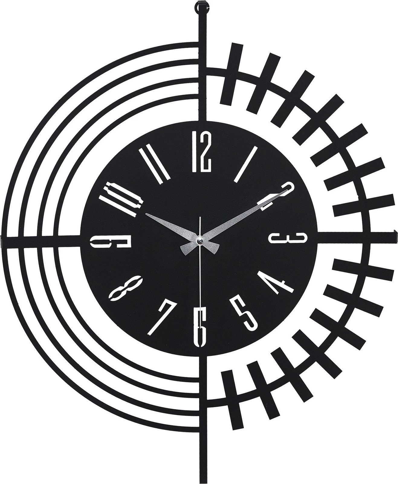 Orë muri dekorative metalike Wallity, Dubai New, e zezë