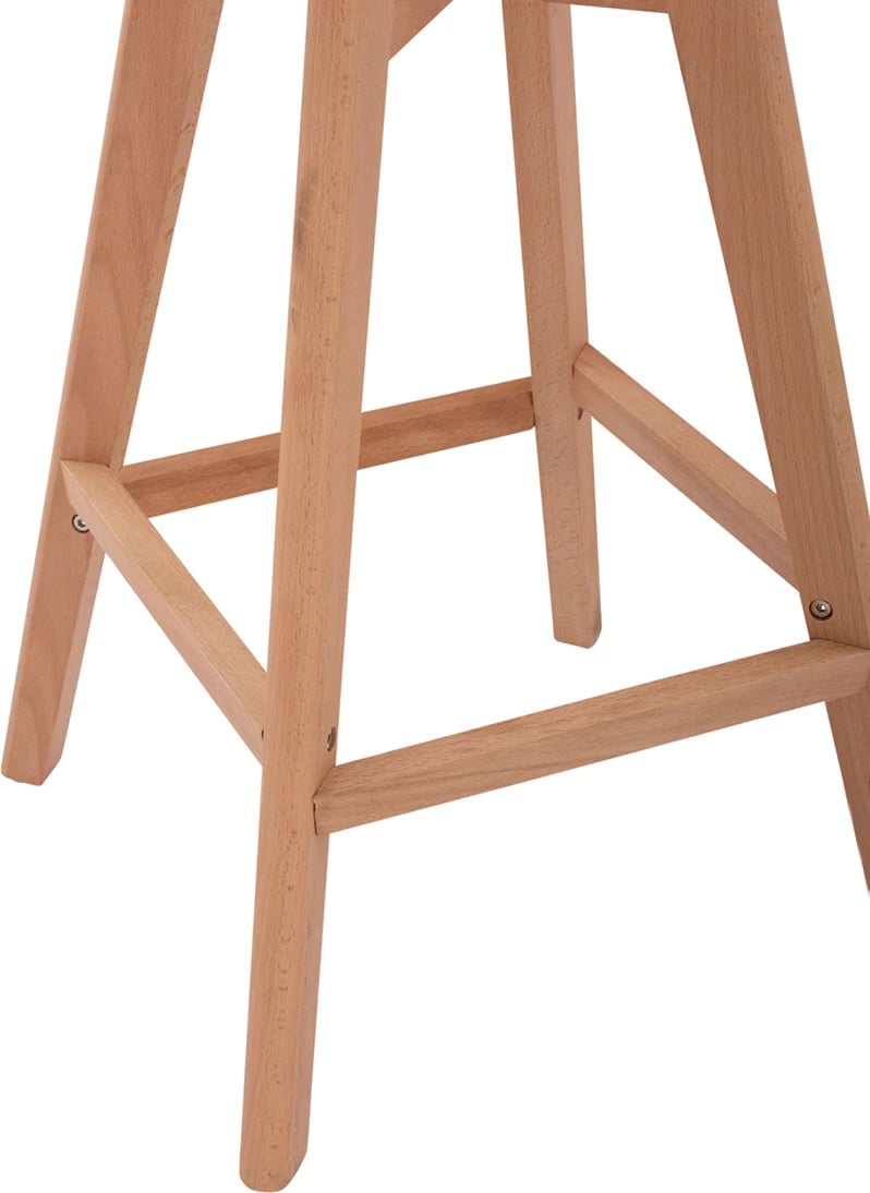 Karrige për bar Vegas FH8000.11, e bardhë, 48x58x105 cm, set prej 4 copash