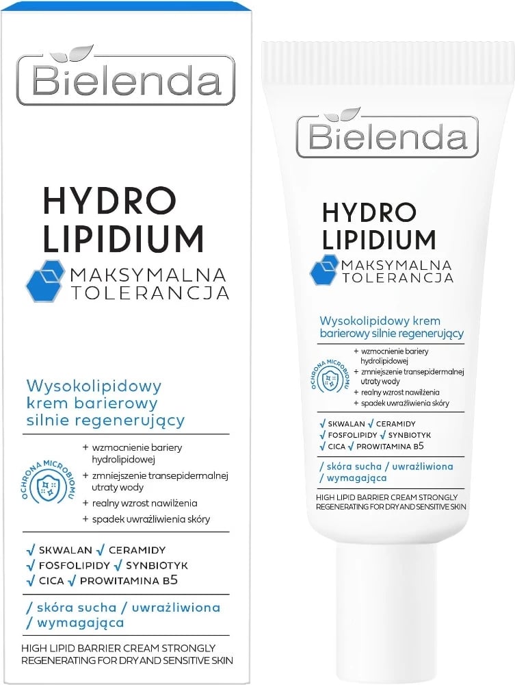 Krem për fytyrë për femra Bielenda Hydro Lipidium High-Lipid Barrier, 50ml