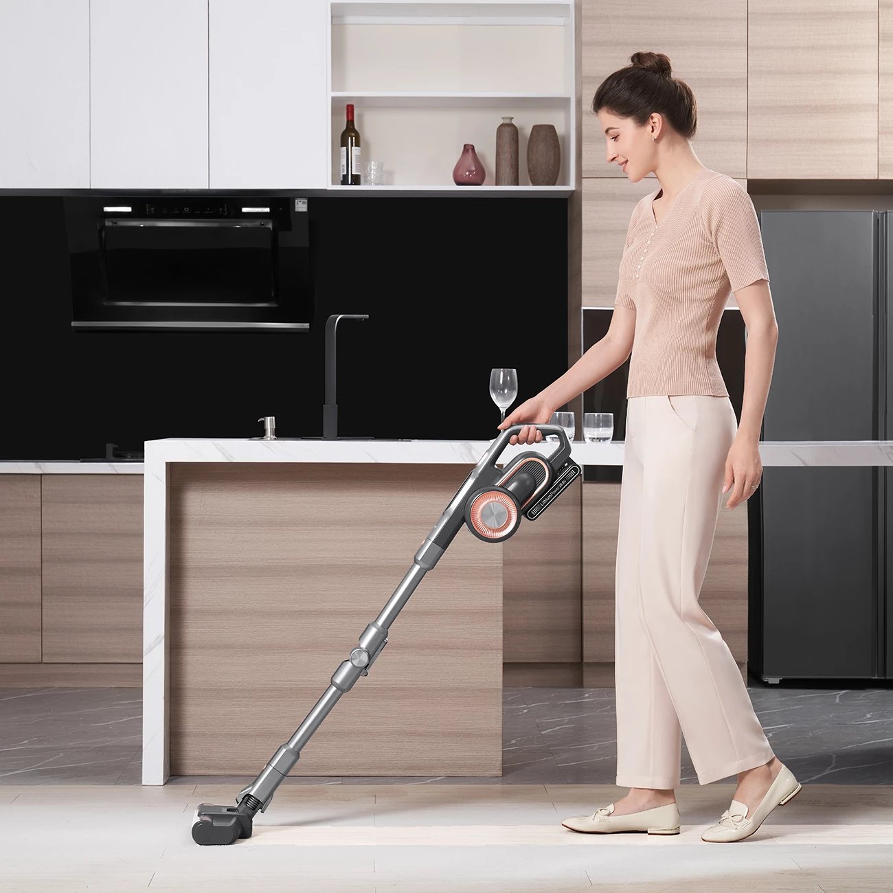 Fshesë me korrent pa kabllo JIMMY H10 Pro, 0.6L, 245 AW, Silver/Gri