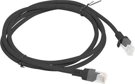 Patchkord Lanberg Cat6 UTP 1.5m, 10 copë, E zezë