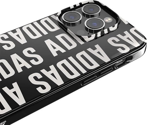 Mbështjellës Adidas OR Snap Case Logo për iPhone 14 Pro 6.1", zi