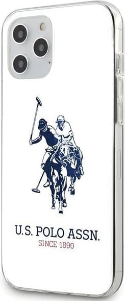 Mbështjellës U.S. Polo Assn. USHCP12MTPUHRWH për iPhone 12/12 Pro 6.1", Shiny Big Logo, Bardhë Mbështjellës U.S. Polo Assn. USHCP12MTPUHRWH për iPhone 12/12 Pro 6.1", Shiny Big Logo, Bardhë