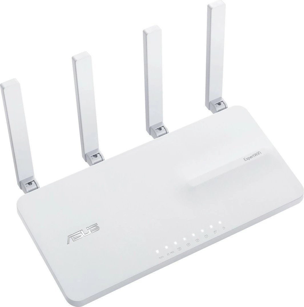 Router Asus EBR63 ExpertWiFi AX3000, i bardhë