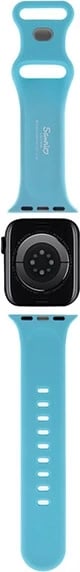 Rrip silikoni për Apple Watch Hello Kitty, 38/40/41mm, kaltër