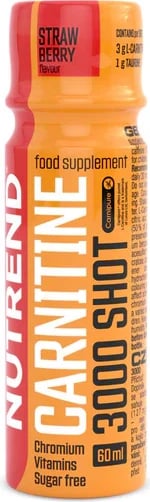 Carnitine 3000 Shot 60ml Luleshtrydhe