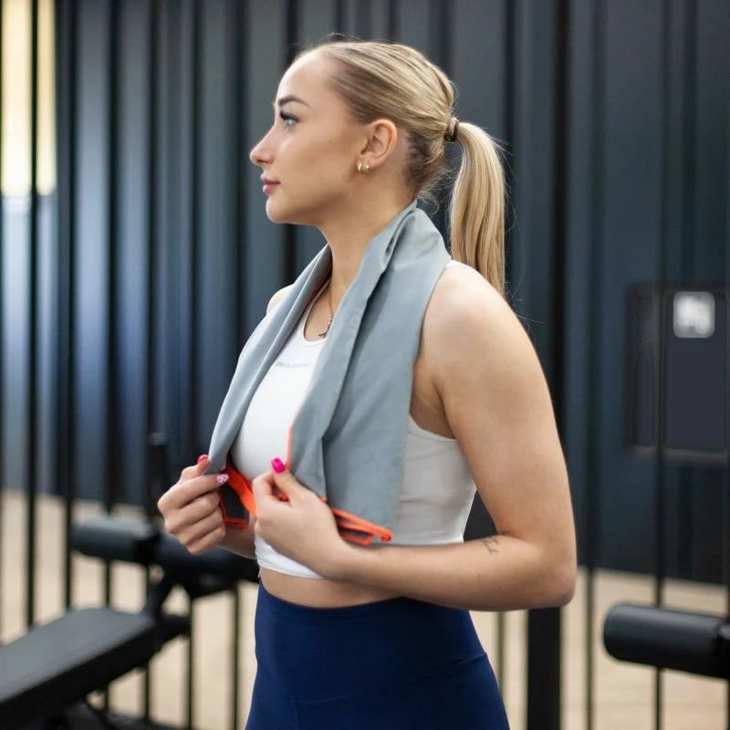 Peshqir Meteor, gri, madhësia M