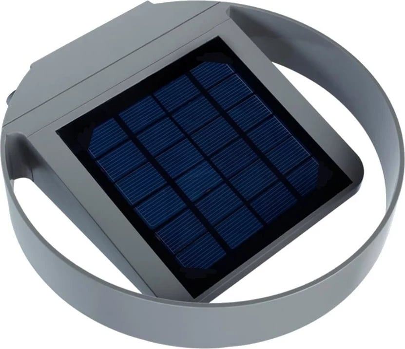 Dritë muri LED GreenBlue GB130, 3W, Solar, Rrethore