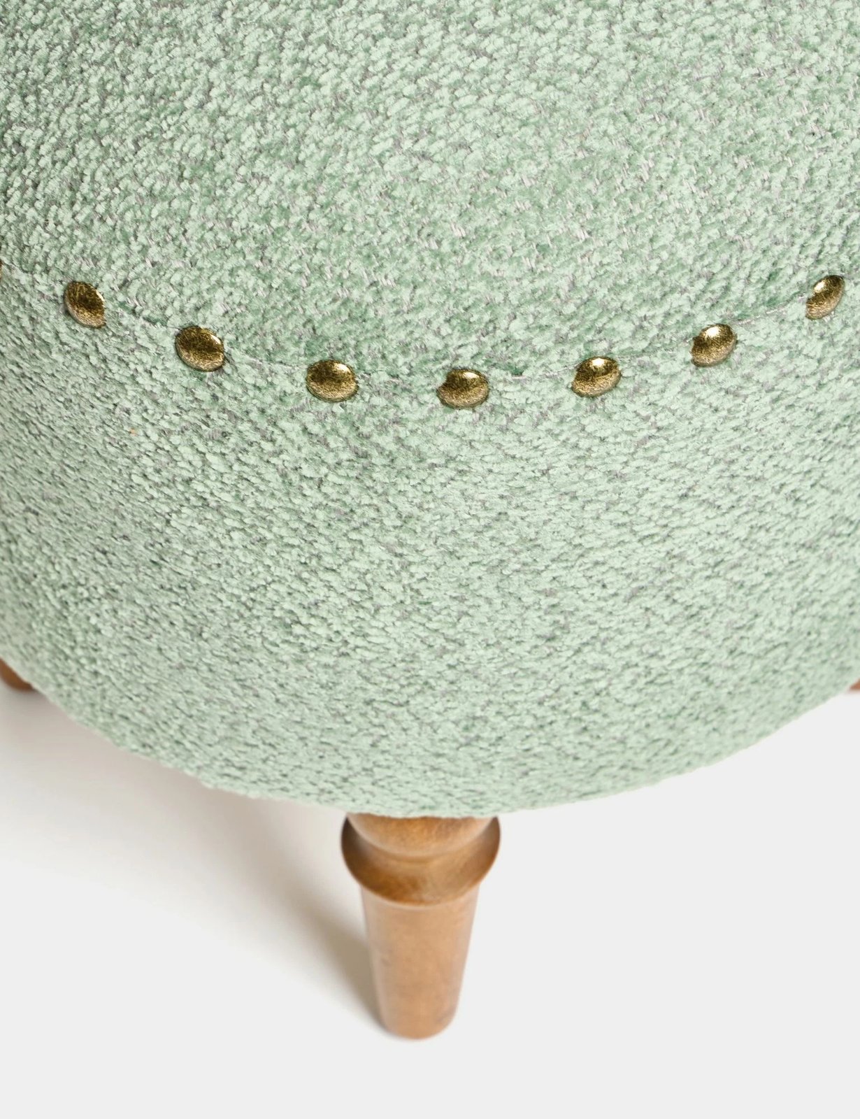 Tufet Saga, ngjyrë matcha dhe arr, Atelier del Sofa