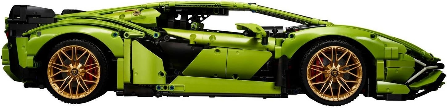 Set ndërtimi LEGO Technic Lamborghini Sian FKP 37, 42115, 3696 pjesë, Jeshile