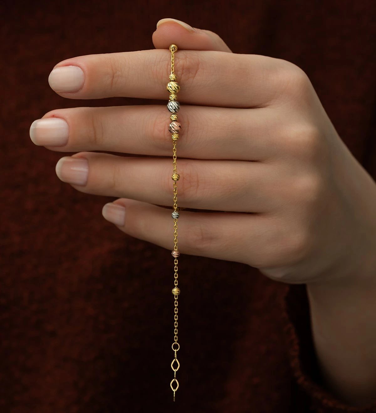 Byzylyk argjendi Jumeon, NRZ1176, ngjyrë ari, argjendi, rozë