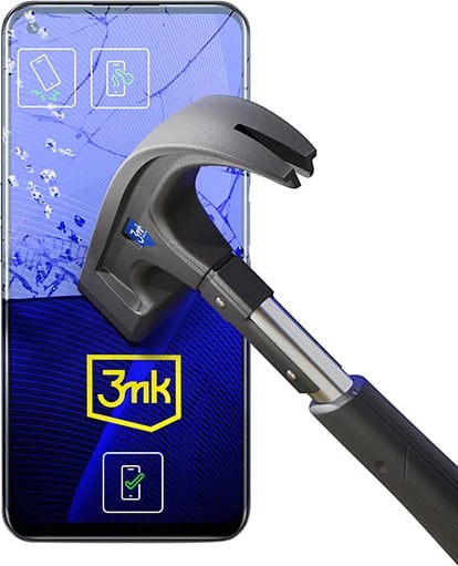 Mbështjellës xhami hibrid 3mk FlexibleGlass për Realme 9 Pro