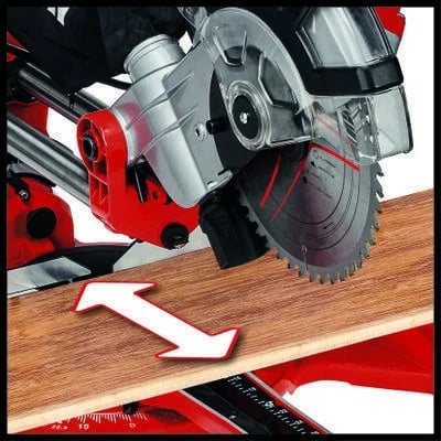 Sharrë elektrike Einhell TC-SM 2131/1 Dual, me sistem për mbledhje pluhuri