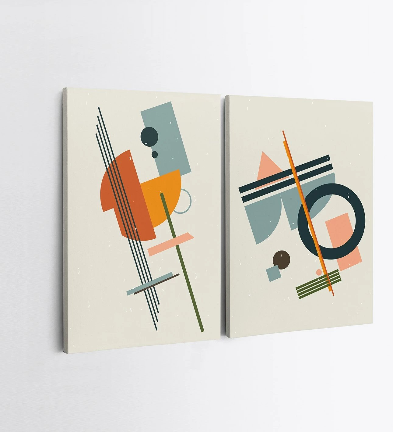 Pikturë dekorative në kanavacë (2 copë), Wallity, 2KNV4246, 70x100 cm