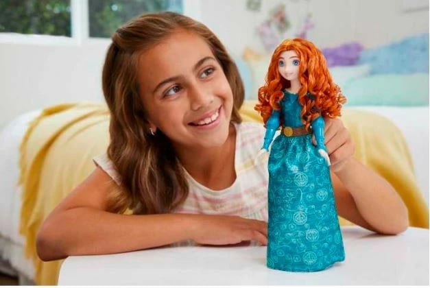 Kukull Disney Princess Merida Mattel HLW13, për vajza, e kaltër