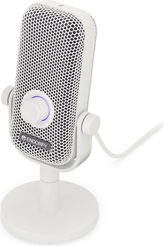 Mikrofon tavoline ENDORFY Solum Voice S Onyx White, USB Type-C, i bardhë
