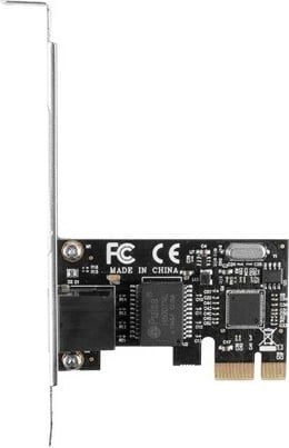 Kartë rrjeti Lanberg PCI-E 1X, 1GB, Realtek RTL8111C, profil i ulët