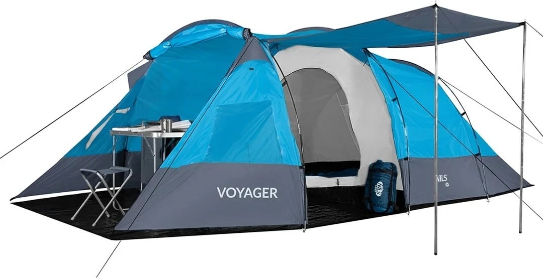 Tendë kampingu NILS eXtreme Voyager NC3027, Blu Tendë kampingu NILS eXtreme Voyager NC3027, Blu