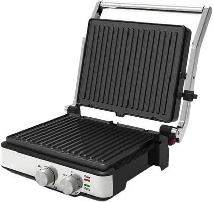 Grill tavoline Maestro MR-721, 2000W, argjendtë
