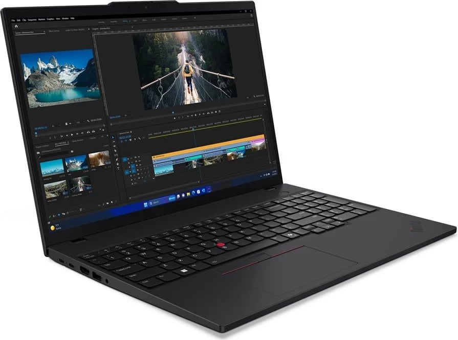 Laptop Lenovo ThinkPad T16 Gen 3, 16", Intel Core Ultra 5 125U, 16 GB RAM, 512 GB SSD, Wi-Fi 6E, i zi