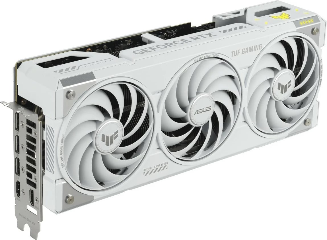 Kartë grafike Asus TUF Gaming GeForce RTX 5070 Ti OC 16GB GDDR7 256-bit PCIe 5.0 3xDP/2xHDMI, e bardhë