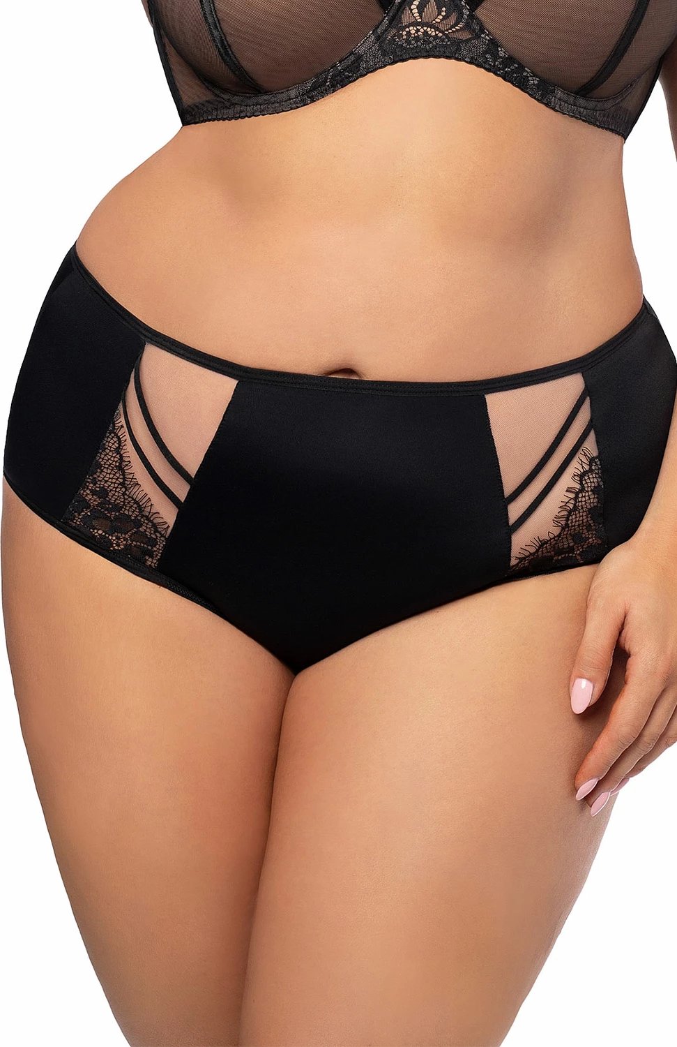 Të brendshme Gorsenia Lingerie 128809, të zeza