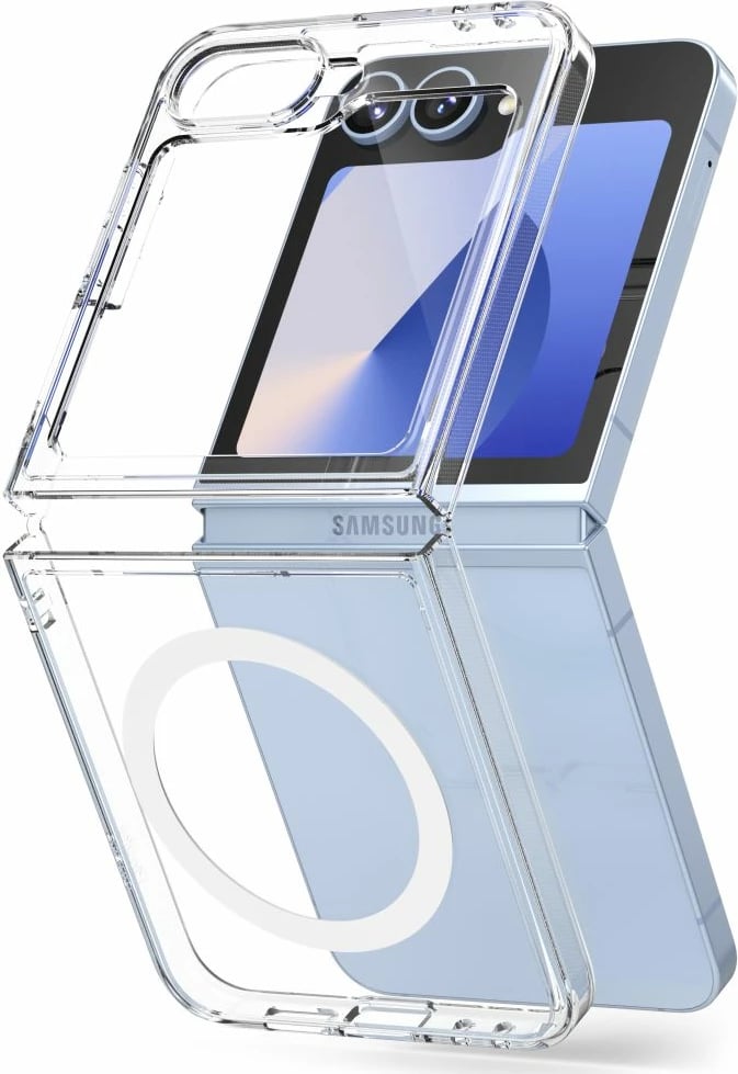 Mbështjellës Ringke Fusion MagSafe për Samsung Galaxy Z Flip 6, Transparent